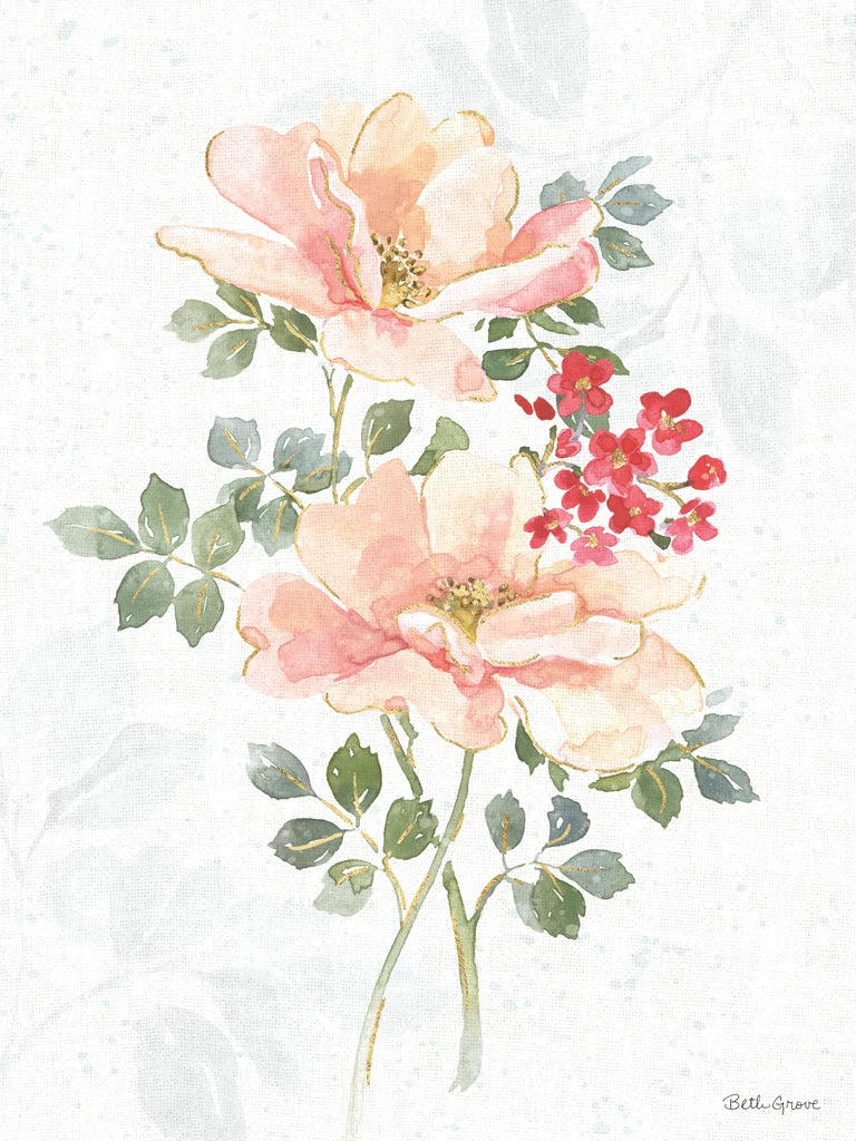 Floral Focus VIII Crop by Beth Grove
