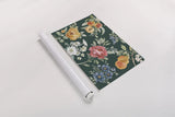 Floral Solitude I Dark by Beth Grove. shown as a rolled paper print. Available as archival giclee rolled canvas, fine art paper, or poster print. SKU 67790i.