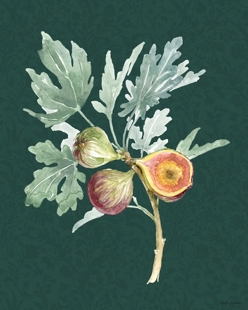 Floral Solitude III Dark by Beth Grove