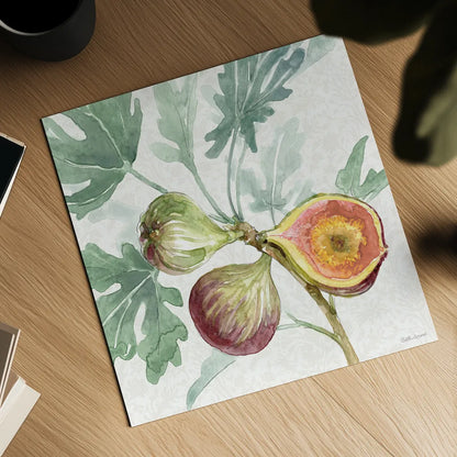 Floral Solitude IX by Beth Grove. Shown as a detailed flat fine art print, highlighting archival giclee quality. Available as an archival giclee rolled canvas, fine art paper, or poster print. SKU 67785a.