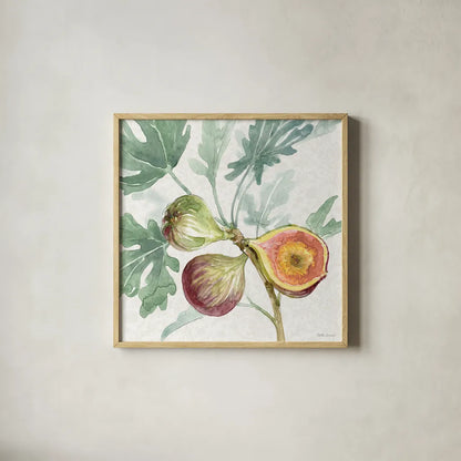 Floral Solitude IX by Beth Grove. Shown in a natural wood glass frame for a timeless modern aesthetic. Available as an archival giclee rolled canvas, fine art paper, or poster print. SKU 67785a.