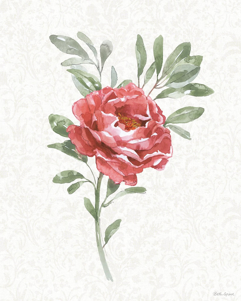 Floral Solitude VI by Beth Grove