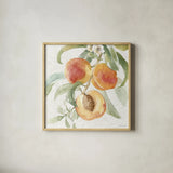 Floral Solitude XIII by Beth Grove. Shown in a natural wood glass frame for a timeless modern aesthetic. Available as an archival giclee rolled canvas, fine art paper, or poster print. SKU 67789a.