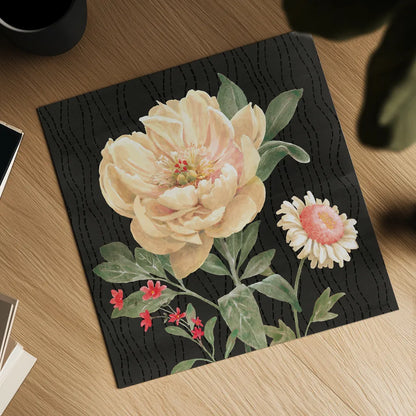 Flower Show III by Beth Grove. Shown as a detailed flat fine art print, highlighting archival giclee quality. Available as an archival giclee rolled canvas, fine art paper, or poster print. SKU 87008a.