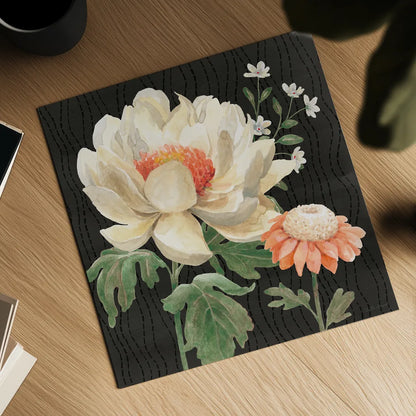 Flower Show IV by Beth Grove. Shown as a detailed flat fine art print, highlighting archival giclee quality. Available as an archival giclee rolled canvas, fine art paper, or poster print. SKU 87009a.