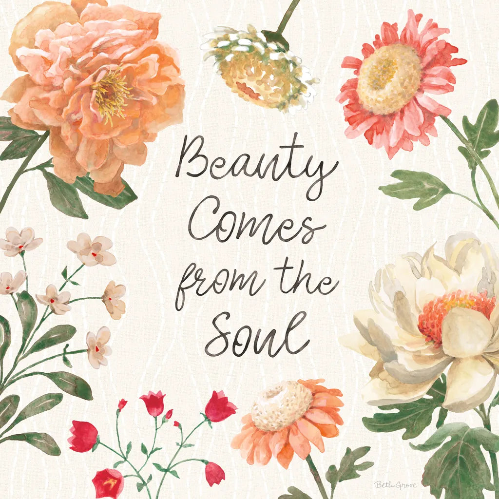 Flower Show IX by Beth Grove. SKU 87014a. Archival Giclee Fine art print for wall decor.