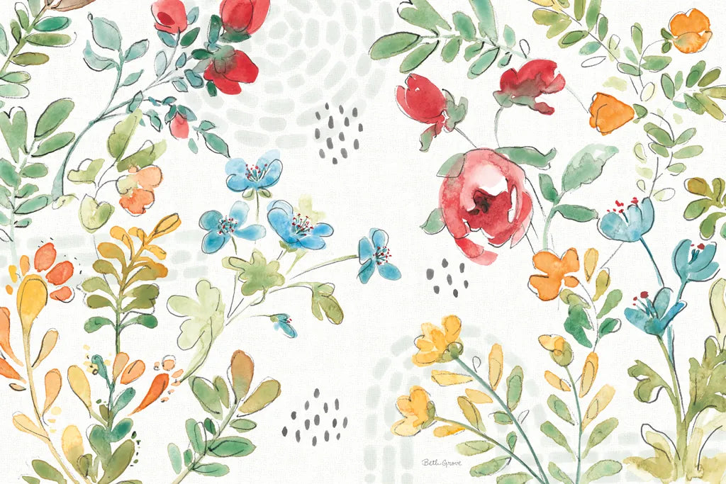 Fluid Petals I by Beth Grove. SKU 89728i. Archival Giclee Fine art print for wall decor.