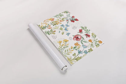 Fluid Petals I by Beth Grove. shown as a rolled paper print. Available as archival giclee rolled canvas, fine art paper, or poster print. SKU 89728i.