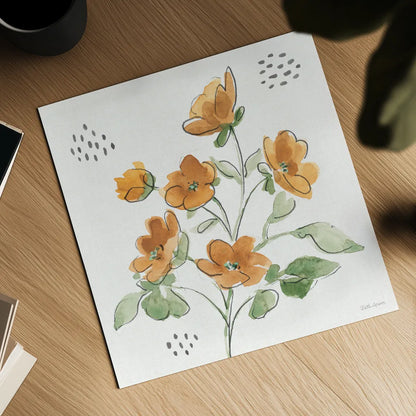 Fluid Petals IX by Beth Grove. Shown as a detailed flat fine art print, highlighting archival giclee quality. Available as an archival giclee rolled canvas, fine art paper, or poster print. SKU 89736a.