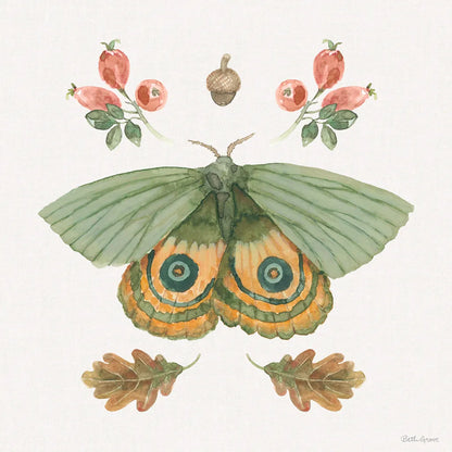 Forest Finds III by Beth Grove. SKU 90827a. Archival Giclee Fine art print for wall decor.