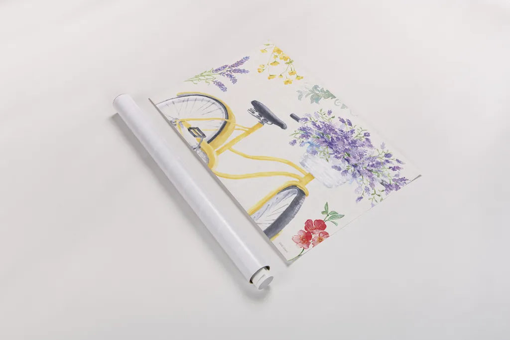 Fresh Floral I by Beth Grove. shown as a rolled paper print. Available as archival giclee rolled canvas, fine art paper, or poster print. SKU 97681i.