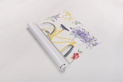 Fresh Floral I by Beth Grove. shown as a rolled paper print. Available as archival giclee rolled canvas, fine art paper, or poster print. SKU 97681i.