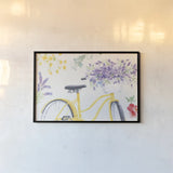 Fresh Floral I by Beth Grove. shown as a paper print in a black flame. Available as a archival giclee rolled canvas, fine art paper, or poster print. SKU 97681i.