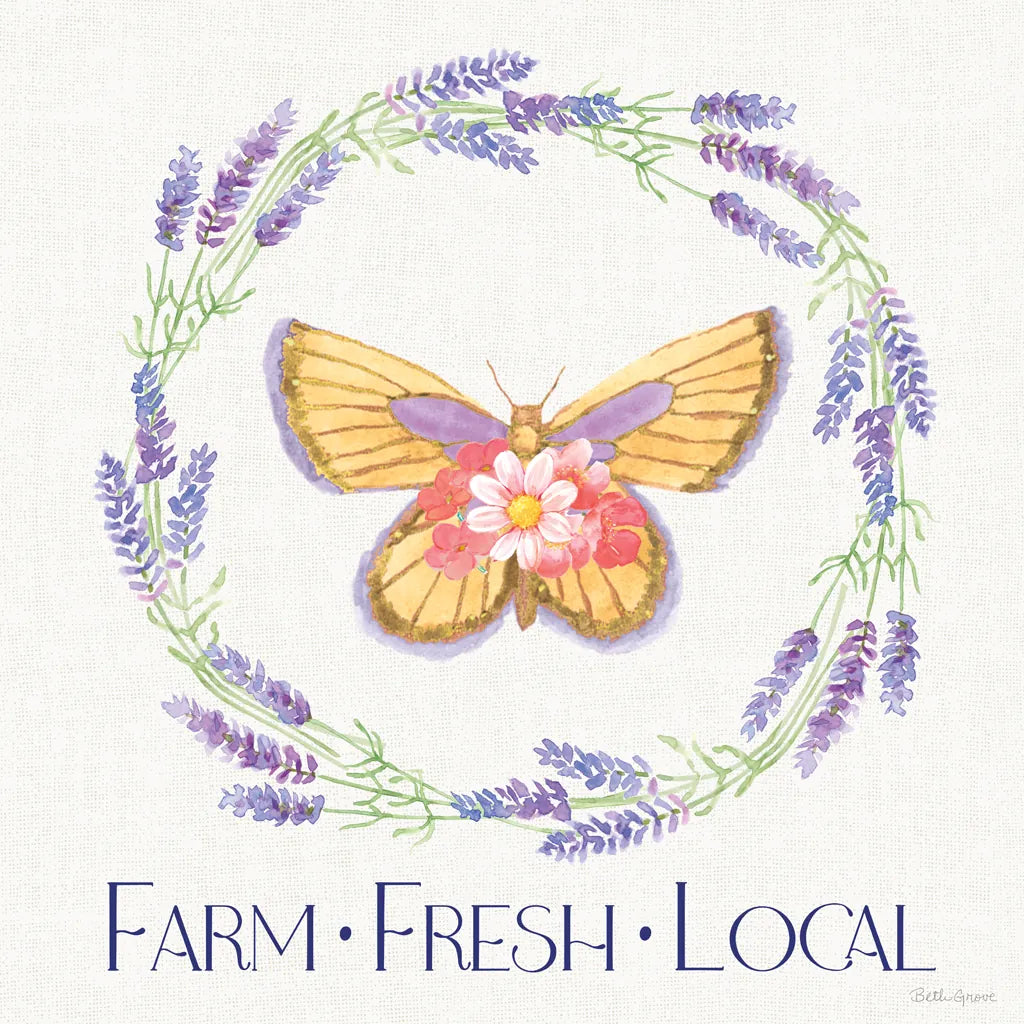 Fresh Floral IX by Beth Grove. SKU 98503a. Archival Giclee Fine art print for wall decor.