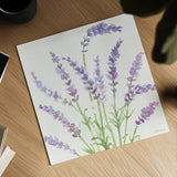 Fresh Floral VI by Beth Grove. Shown as a detailed flat fine art print, highlighting archival giclee quality. Available as an archival giclee rolled canvas, fine art paper, or poster print. SKU 97686a.