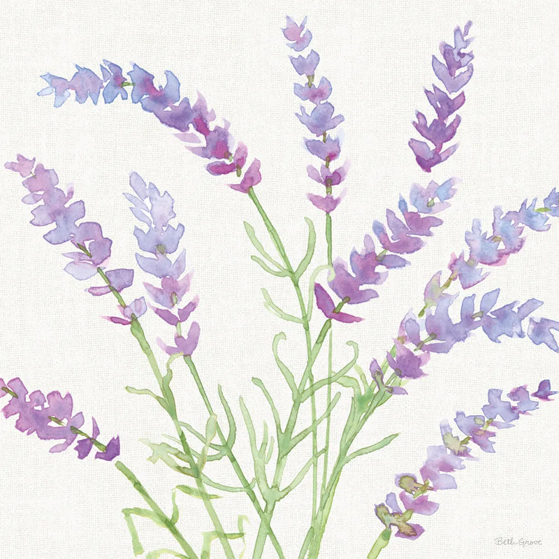 Fresh Floral VII by Beth Grove. SKU 97687a. Archival Giclee Fine art print for wall decor.