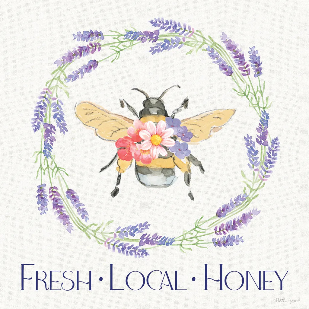 Fresh Floral VIII by Beth Grove. SKU 98502a. Archival Giclee Fine art print for wall decor.