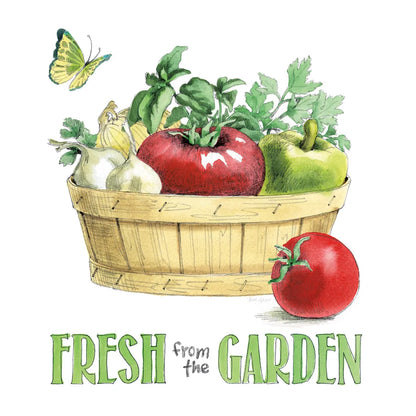 Fresh From The Garden I by Beth Grove. SKU 31977a. Archival Giclee Fine art print for wall decor.