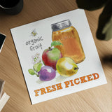 Fresh From The Garden II by Beth Grove. Shown as a detailed flat fine art print, highlighting archival giclee quality. Available as an archival giclee rolled canvas, fine art paper, or poster print. SKU 31978a.