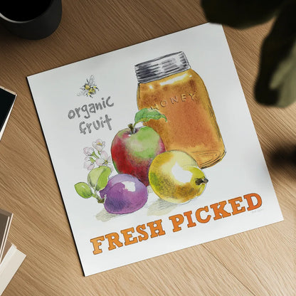 Fresh From The Garden II by Beth Grove. Shown as a detailed flat fine art print, highlighting archival giclee quality. Available as an archival giclee rolled canvas, fine art paper, or poster print. SKU 31978a.