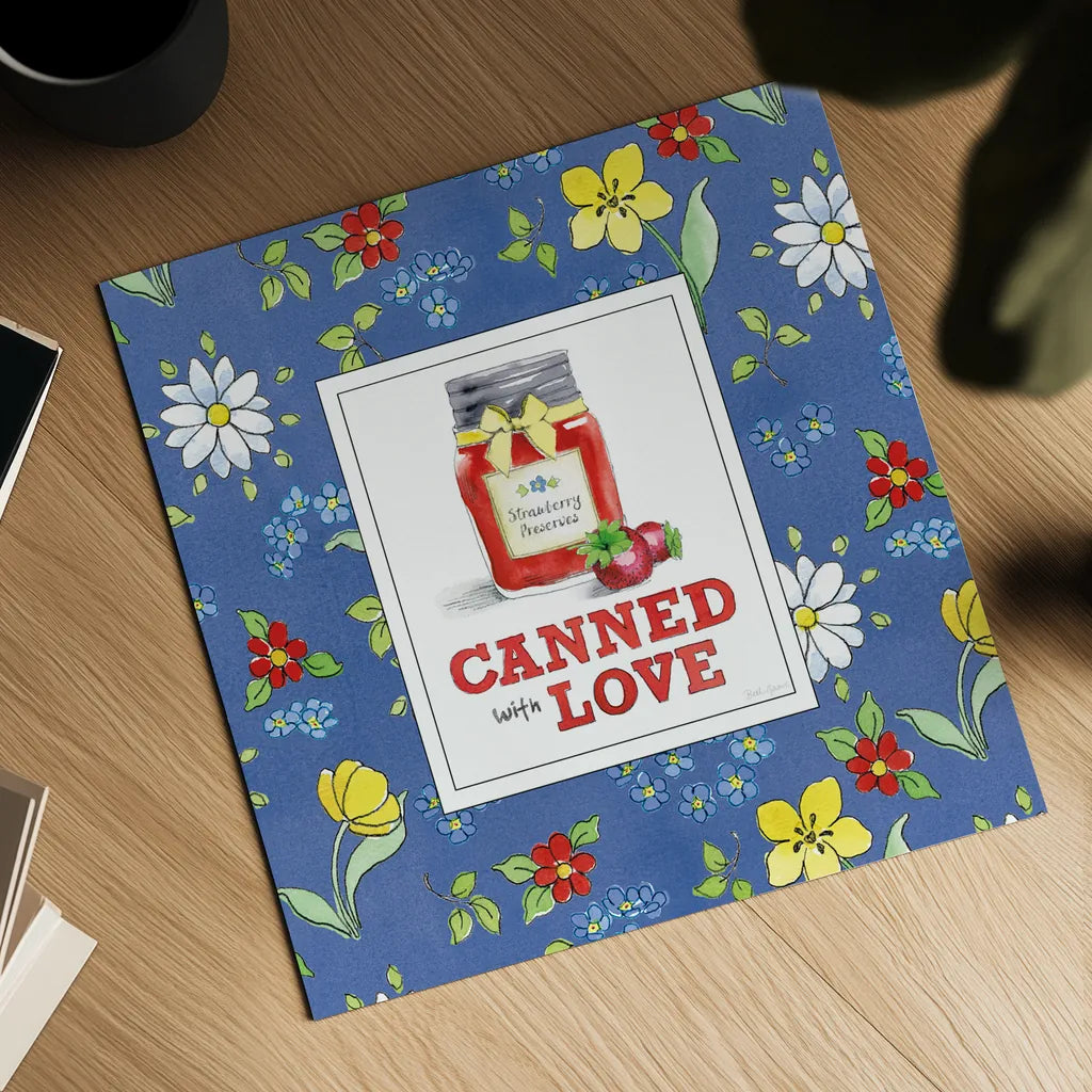 Fresh From the Garden VII by Beth Grove. Shown as a detailed flat fine art print, highlighting archival giclee quality. Available as an archival giclee rolled canvas, fine art paper, or poster print. SKU 31983a.