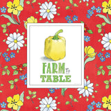 Fresh From the Garden VIII by Beth Grove. SKU 31984a. Archival Giclee Fine art print for wall decor.
