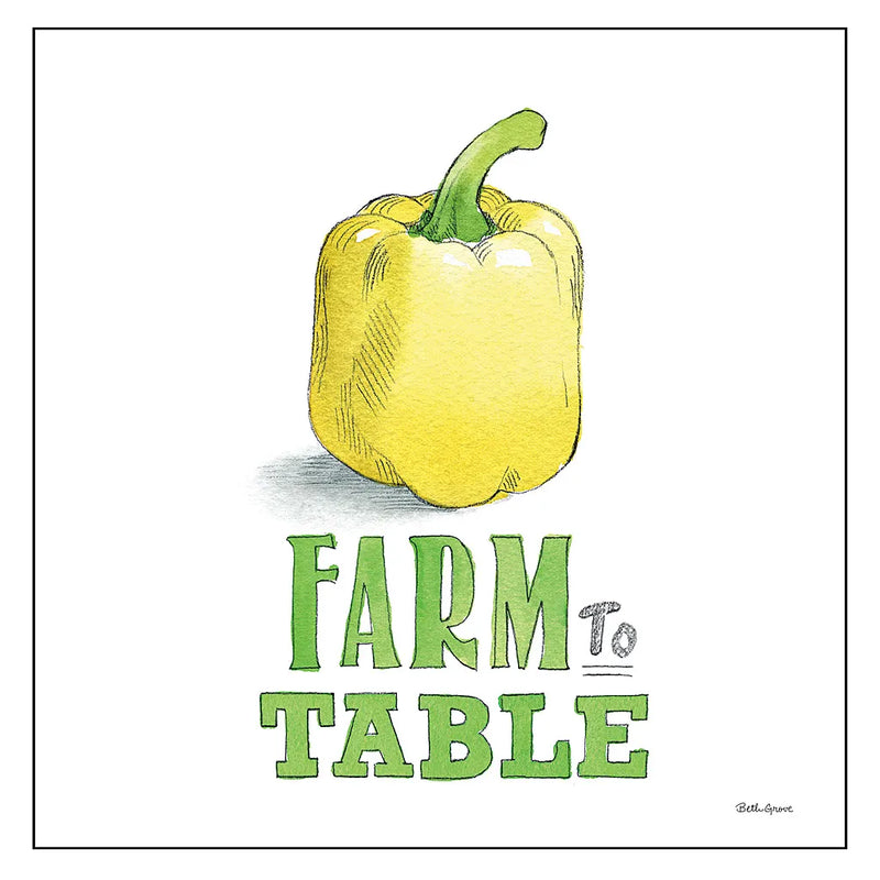 Fresh From the Garden VIII No Border Sq by Beth Grove. SKU 32414a. Archival Giclee Fine art print for wall decor.