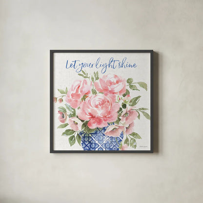 From the East II by Beth Grove. Shown in a sleek black glass frame for a contemporary gallery look. Available as an archival giclee rolled canvas, fine art paper, or poster print. SKU 64070a.