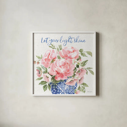 From the East II by Beth Grove. Shown in a crisp white glass frame for a clean and minimalist style. Available as an archival giclee rolled canvas, fine art paper, or poster print. SKU 64070a.