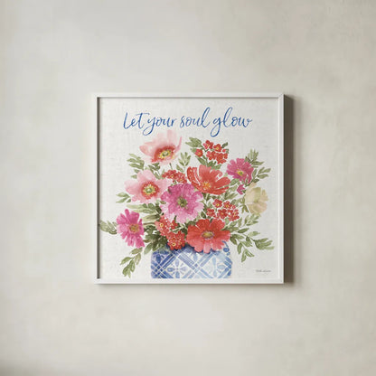 From the East III by Beth Grove. Shown in a crisp white glass frame for a clean and minimalist style. Available as an archival giclee rolled canvas, fine art paper, or poster print. SKU 64071a.