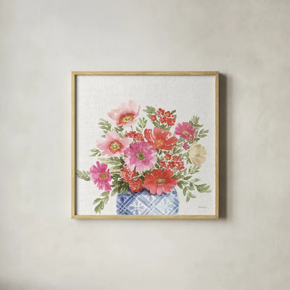 From the East III No Words by Beth Grove. Shown in a natural wood glass frame for a timeless modern aesthetic. Available as an archival giclee rolled canvas, fine art paper, or poster print. SKU 65719a.