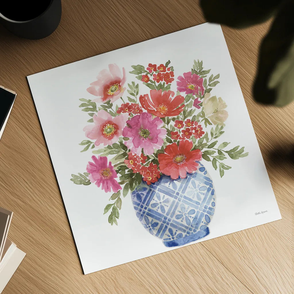 From the East III No Words White by Beth Grove. Shown as a detailed flat fine art print, highlighting archival giclee quality. Available as an archival giclee rolled canvas, fine art paper, or poster print. SKU 93902a.