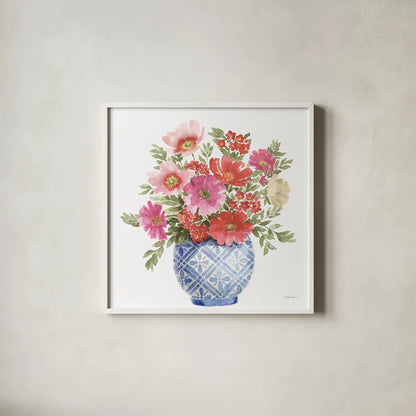 From the East III No Words White by Beth Grove. Shown in a crisp white glass frame for a clean and minimalist style. Available as an archival giclee rolled canvas, fine art paper, or poster print. SKU 93902a.