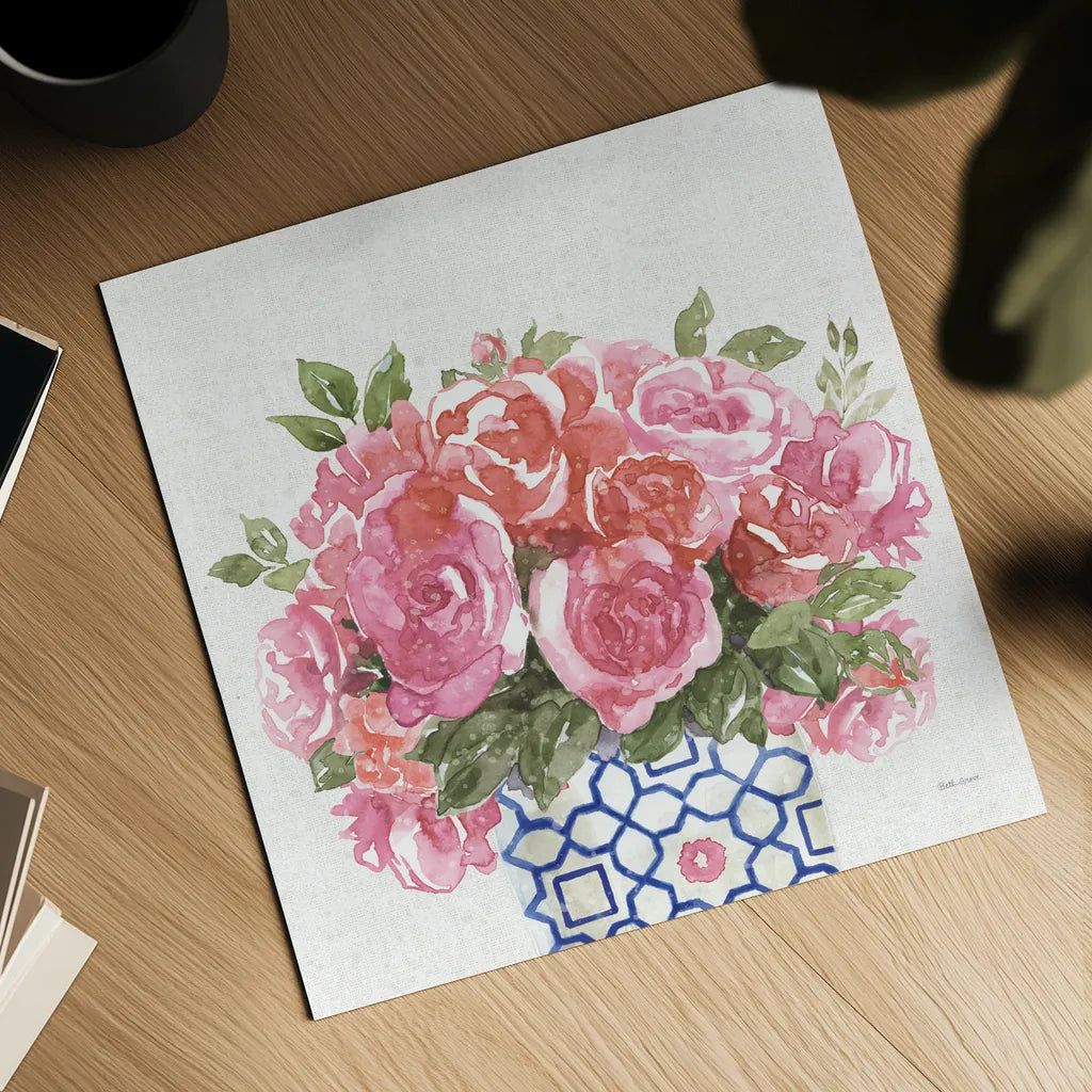 From the East IV No Words by Beth Grove. Shown as a detailed flat fine art print, highlighting archival giclee quality. Available as an archival giclee rolled canvas, fine art paper, or poster print. SKU 65720a.