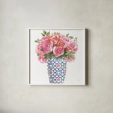 From the East IV No Words White by Beth Grove. Shown in a crisp white glass frame for a clean and minimalist style. Available as an archival giclee rolled canvas, fine art paper, or poster print. SKU 93903a.