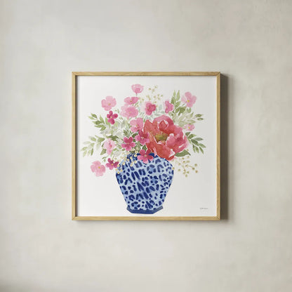 From the East V No Words White by Beth Grove. Shown in a natural wood glass frame for a timeless modern aesthetic. Available as an archival giclee rolled canvas, fine art paper, or poster print. SKU 93904a.