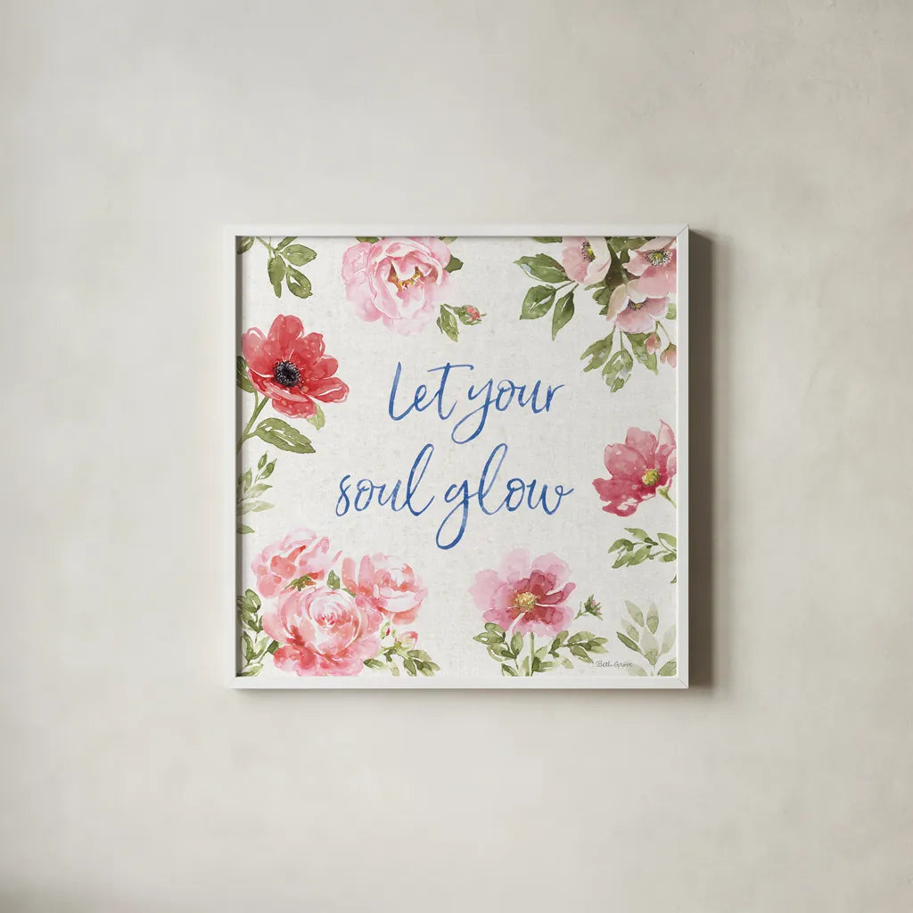 From the East VIII by Beth Grove. Shown in a crisp white glass frame for a clean and minimalist style. Available as an archival giclee rolled canvas, fine art paper, or poster print. SKU 64076a.