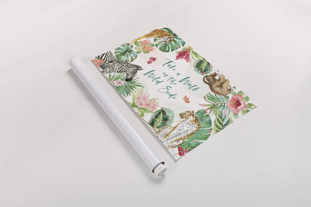 From the Jungle I by Beth Grove. shown as a rolled paper print. Available as archival giclee rolled canvas, fine art paper, or poster print. SKU 60698i.