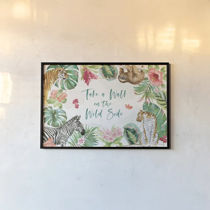 From the Jungle I by Beth Grove. shown as a paper print in a black flame. Available as a archival giclee rolled canvas, fine art paper, or poster print. SKU 60698i.