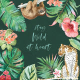 From the Jungle III Dark by Beth Grove. SKU 61560a. Archival Giclee Fine art print for wall decor.