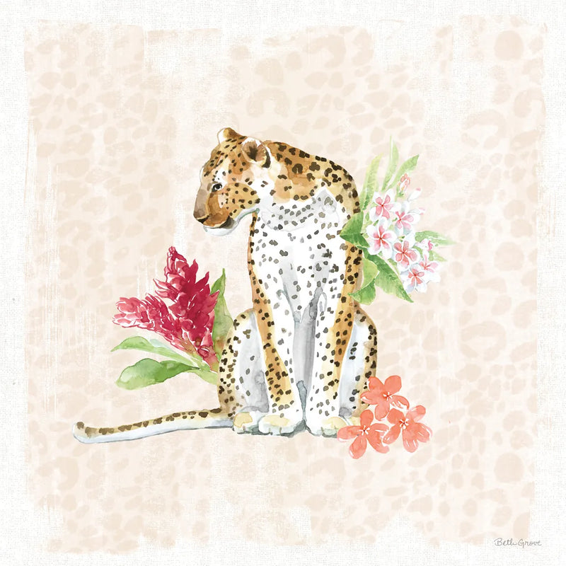 From the Jungle VII by Beth Grove. SKU 60704a. Archival Giclee Fine art print for wall decor.