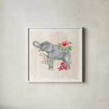 From the Jungle XII by Beth Grove. Shown in a crisp white glass frame for a clean and minimalist style. Available as an archival giclee rolled canvas, fine art paper, or poster print. SKU 61722a.