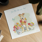 Furry Pals II by Beth Grove. Shown as a detailed flat fine art print, highlighting archival giclee quality. Available as an archival giclee rolled canvas, fine art paper, or poster print. SKU 63423a.