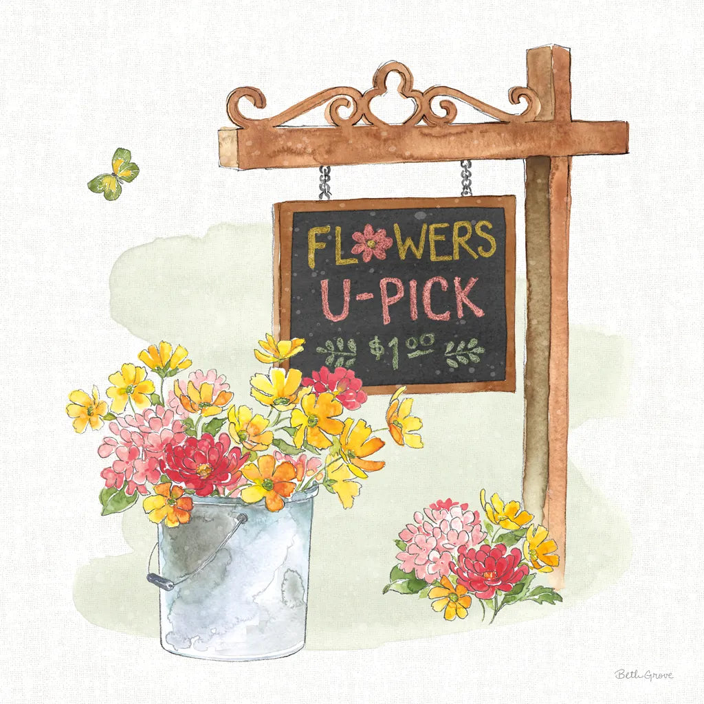 Furry Pals VII by Beth Grove. SKU 63428a. Archival Giclee Fine art print for wall decor.