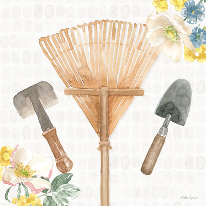 Gardenscape IV by Beth Grove. SKU 73503a. Archival Giclee Fine art print for wall decor.