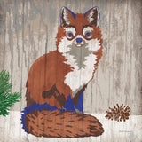 Gentle Critters Fox by Beth Grove. SKU 44446a. Archival Giclee Fine art print for wall decor.