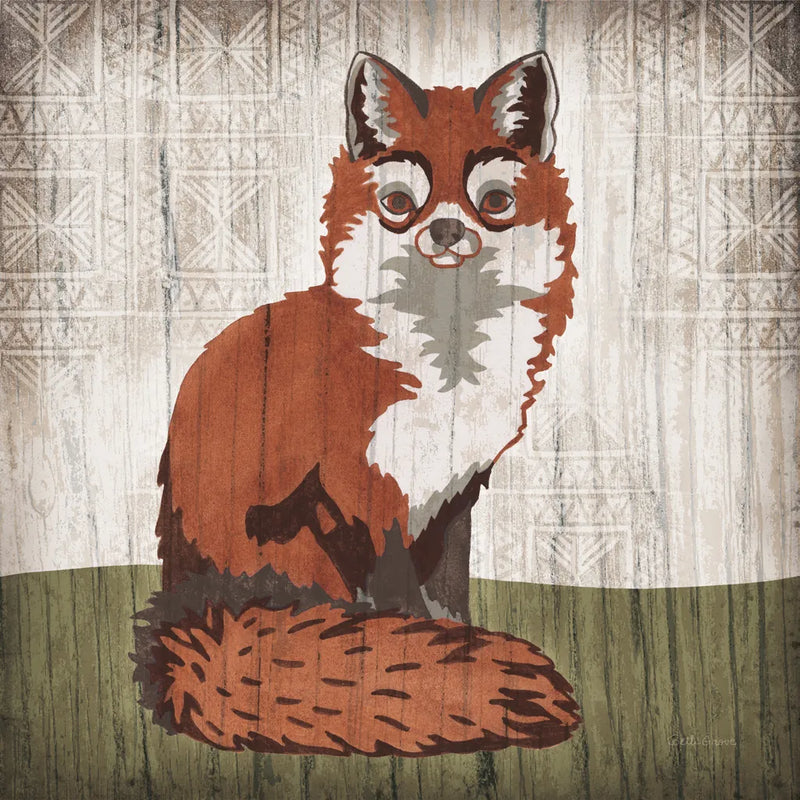 Gentle Critters I Summer by Beth Grove. SKU 44441a. Archival Giclee Fine art print for wall decor.