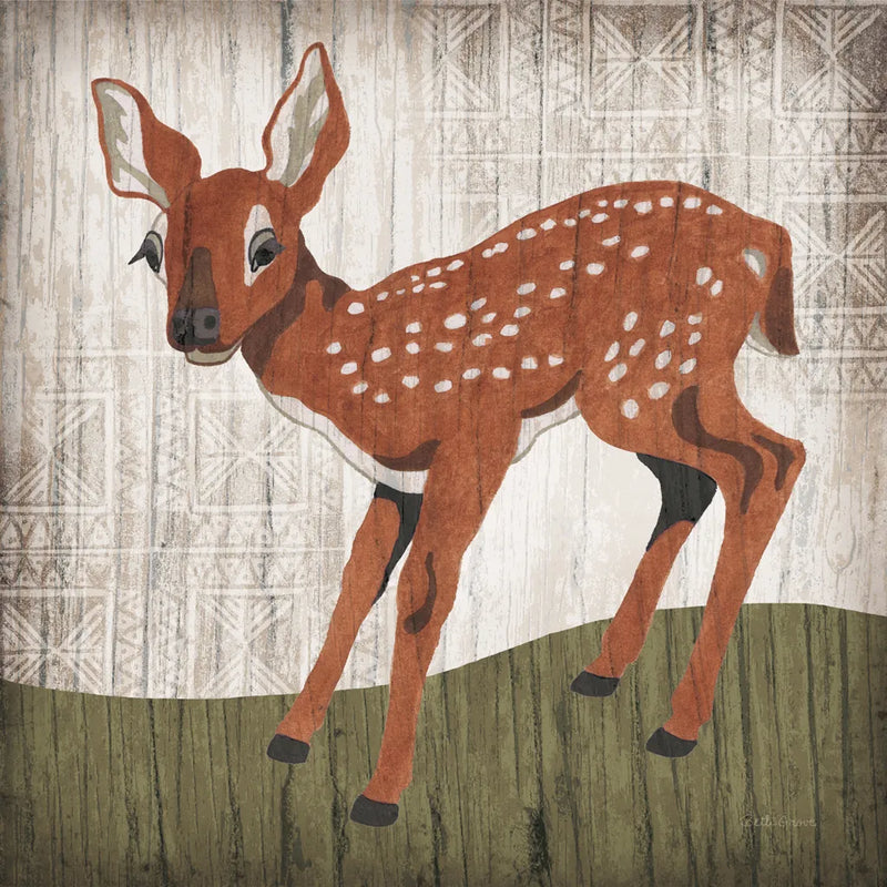 Gentle Critters II Summer by Beth Grove. SKU 44442a. Archival Giclee Fine art print for wall decor.