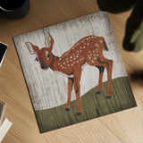 Gentle Critters II Summer by Beth Grove. Shown as a detailed flat fine art print, highlighting archival giclee quality. Available as an archival giclee rolled canvas, fine art paper, or poster print. SKU 44442a.
