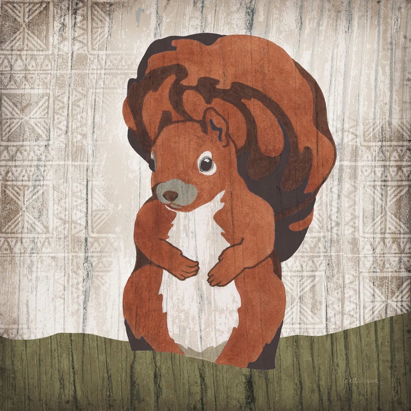 Gentle Critters IV Summer by Beth Grove. SKU 44444a. Archival Giclee Fine art print for wall decor.